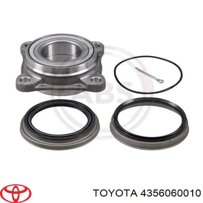 4356060010 Toyota Łożysko piasty przedniej