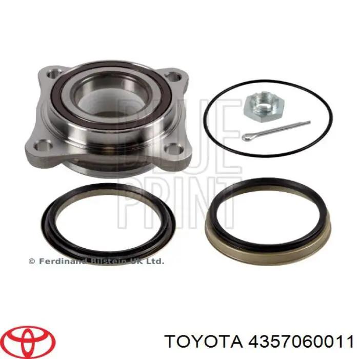 Do koszyka 4357060011 Toyota Łożysko piasty przedniej