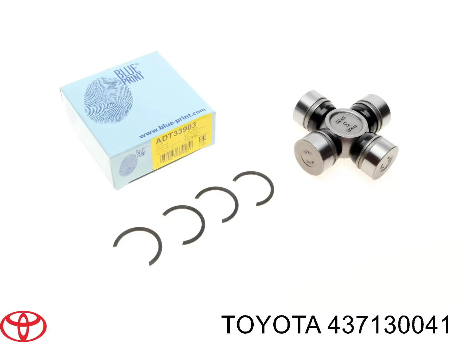 Do koszyka 437130041 Toyota Krzyżak wału Cardana tylnego