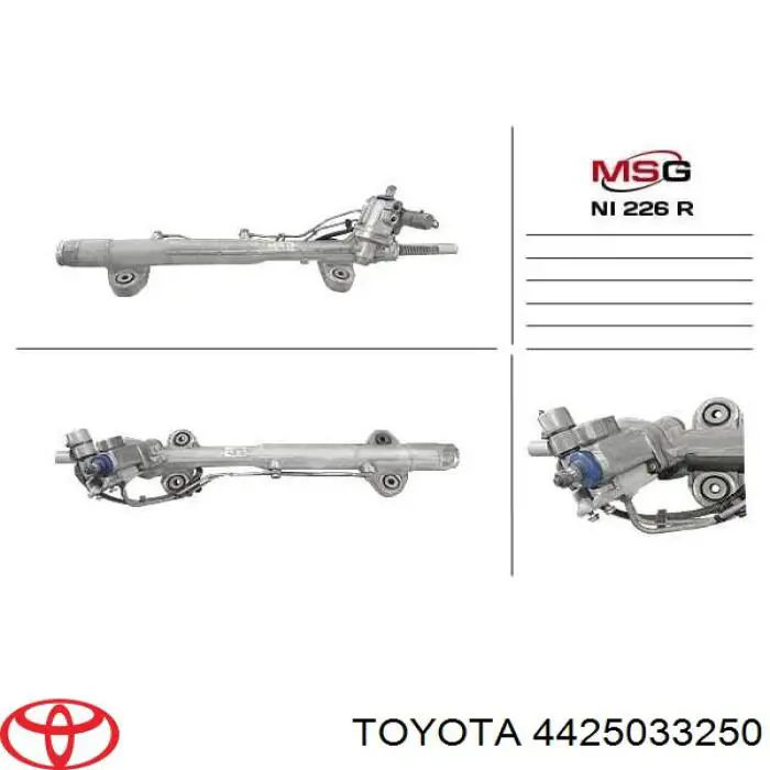 4425033250 Toyota Listwa kierownicza (maglownica)