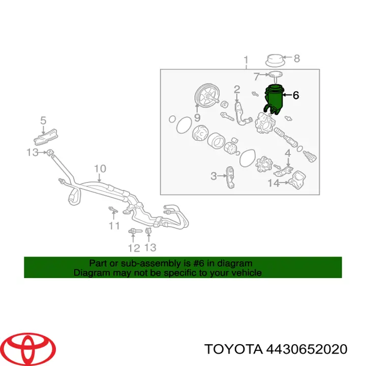 Zbiornik płynu wspomagania Toyota Yaris hatchback (P10) (1999 - 2005) cena, od 507,24 USD