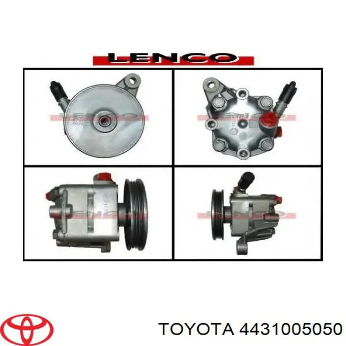 Pompa wspomagania hydraulicznego kierownicy Toyota 4431005050 cena, od 2332,65 USD