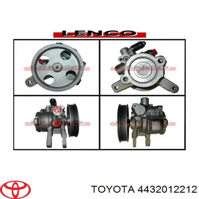 Pompa wspomagania hydraulicznego kierownicy Toyota 4432010150 cena, od 99,90 USD