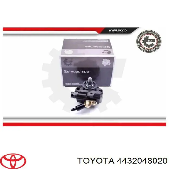 Do koszyka 4432048020 Toyota Pompa wspomagania hydraulicznego kierownicy