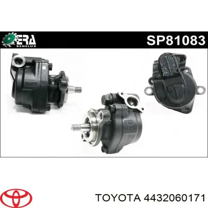Pompa wspomagania hydraulicznego kierownicy Toyota 4432060171 cena, od 161,30 USD