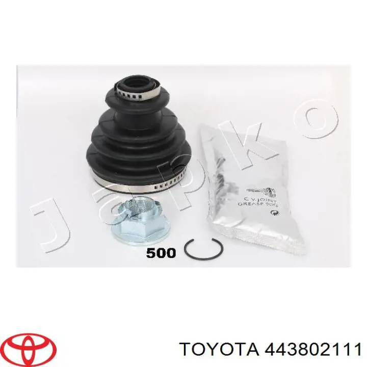 443802111 Toyota osłona przegubu homokinetycznego półosi przedniej wewnętrzna