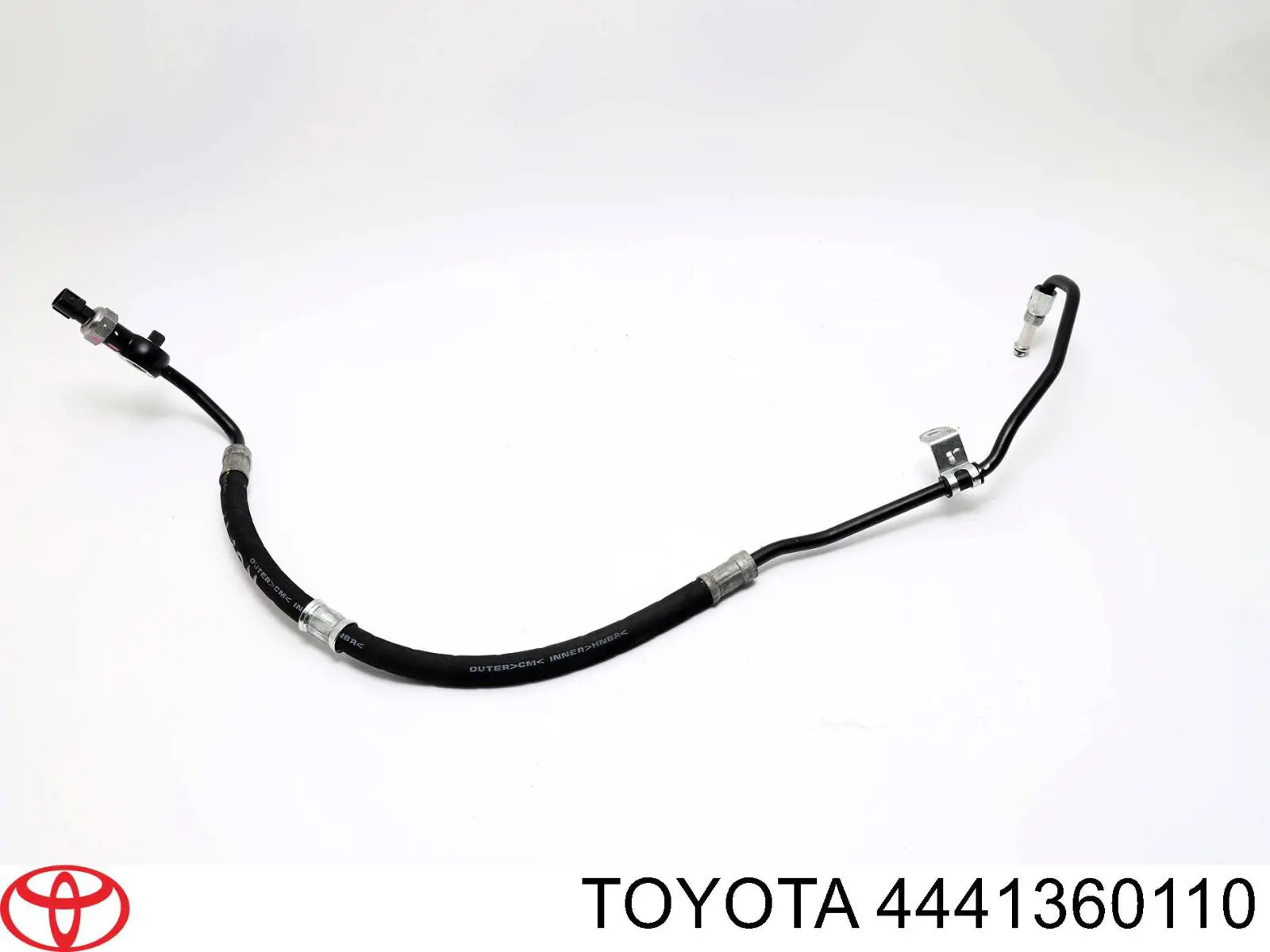 Przewód hydraulicznego układu wspomagania wysokiego ciśnienia, od pompy do maglownicy (mechanizmu) do Toyota Land Cruiser PRADO J150
