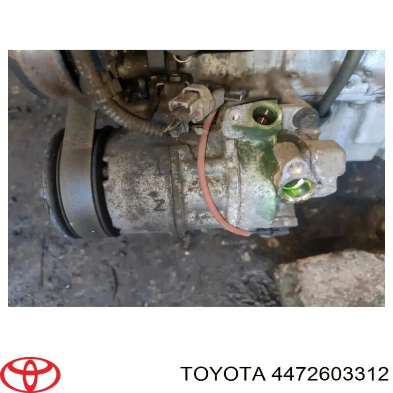 Sprężarka klimatyzacji Toyota 4472603312 cena, od 269,97 USD