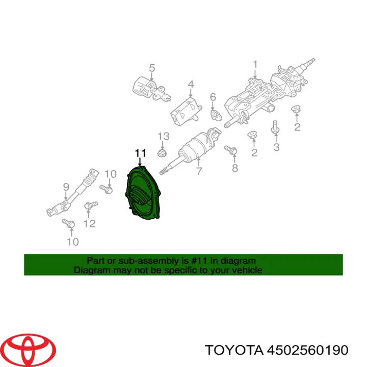 4502560190 Toyota 
