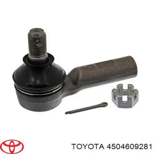 4504609281 Toyota Końcówka drążka kierowniczego zewnętrzna