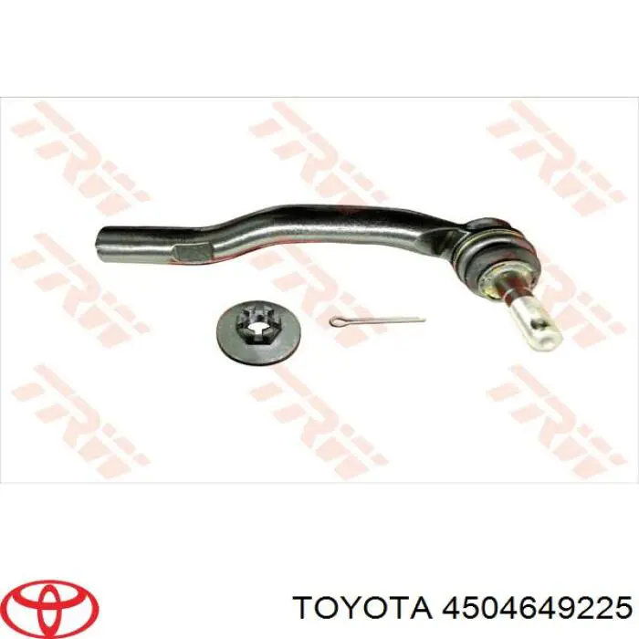 Do koszyka 4504649225 Toyota Końcówka drążka kierowniczego zewnętrzna