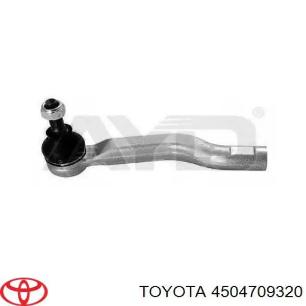 4504709320 Toyota Końcówka drążka kierowniczego zewnętrzna
