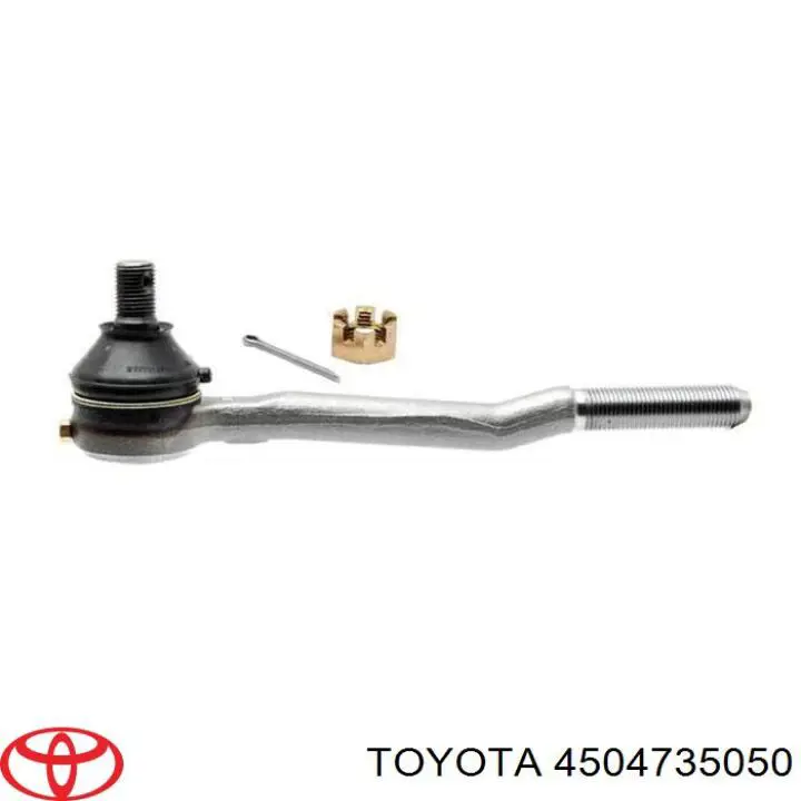 Końcówka drążka kierowniczego zewnętrzna 4504735050 Toyota