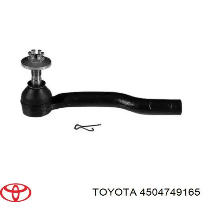 4504749165 Toyota Końcówka drążka kierowniczego zewnętrzna