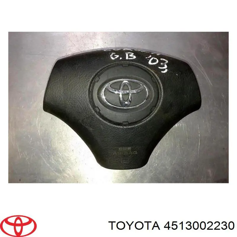 4513002230 Toyota Poduszka powietrzna (Airbag) kierowcy