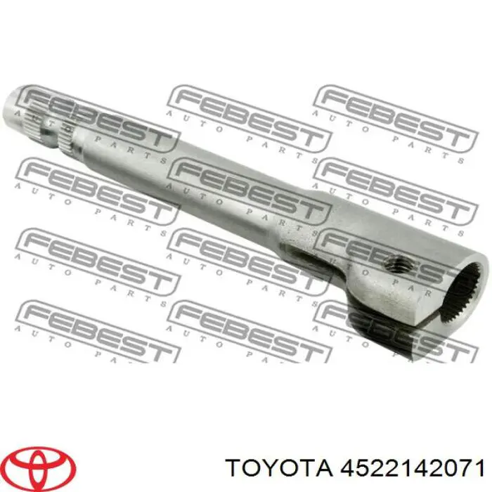 Do koszyka 4522142071 Toyota Wał kolumny kierowniczej dolny