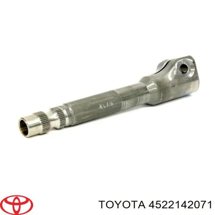 4522142071 Toyota wał kolumny kierowniczej dolny