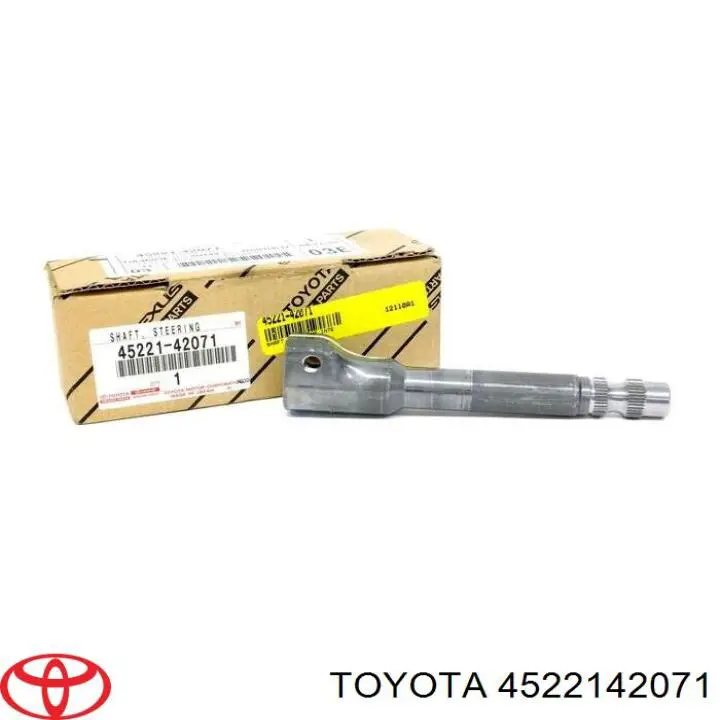 Wał kolumny kierowniczej dolny Toyota 4522142071 cena, od 35,37 USD