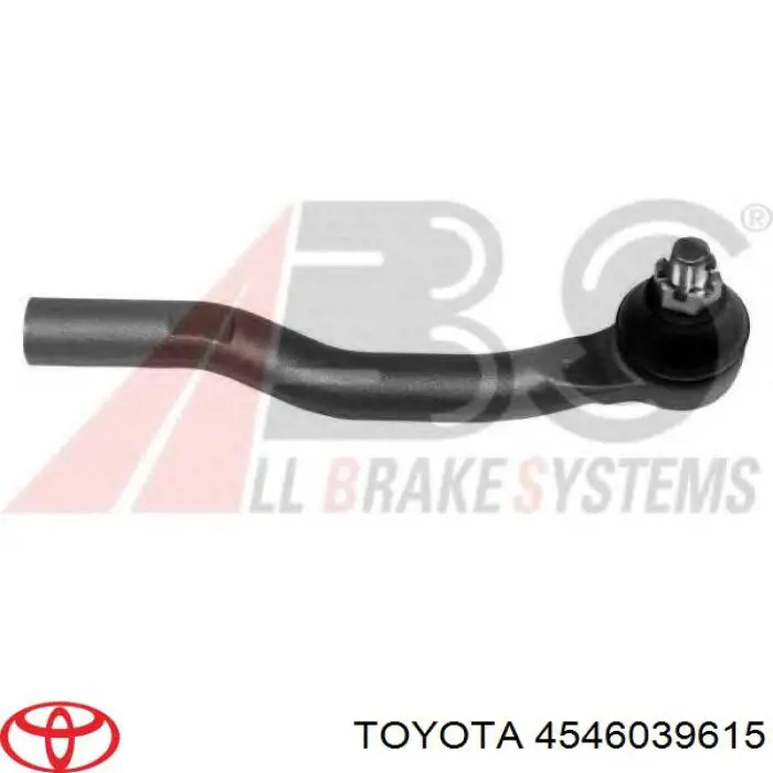 4546039615 Toyota Końcówka drążka kierowniczego zewnętrzna