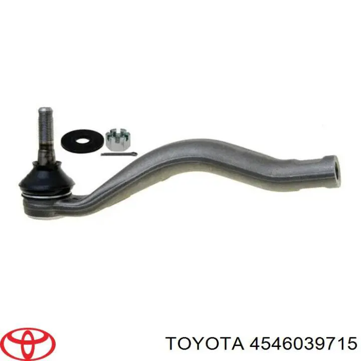 4546039715 Toyota Końcówka drążka kierowniczego zewnętrzna