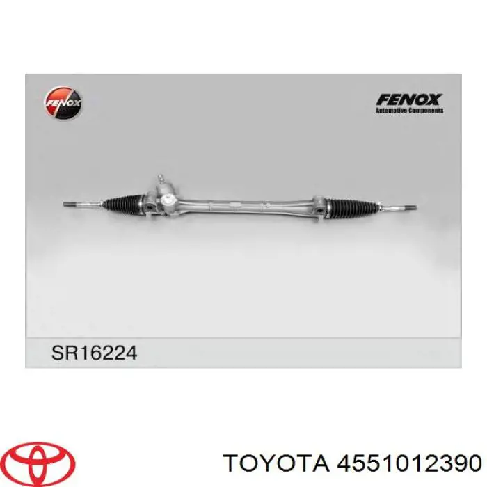 Do koszyka 4551012390 Toyota Listwa kierownicza (maglownica)