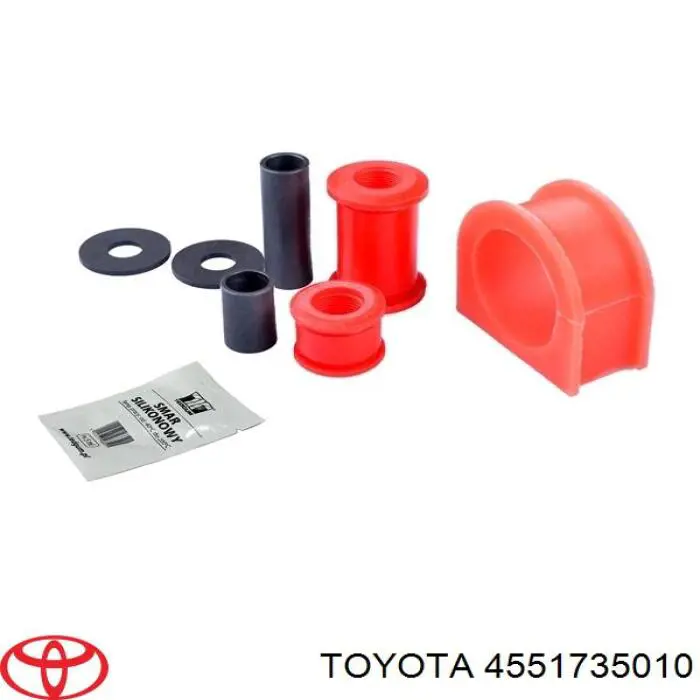 Do koszyka 4551735010 Toyota Tulejka mocowania maglownicy