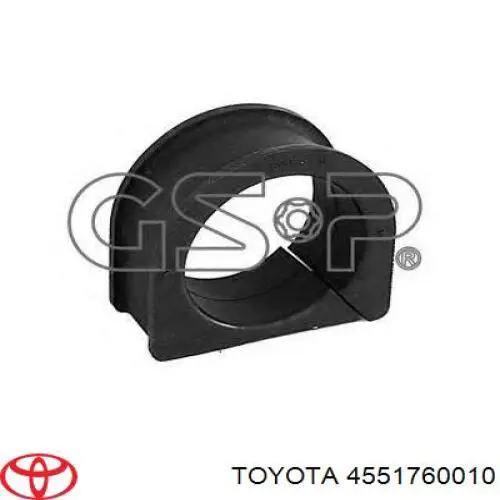 Tulejka mocowania maglownicy Toyota 4551760010 cena, od 10,65 USD
