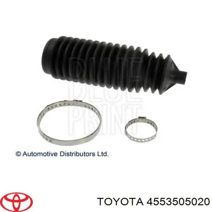Osłona mechanizmu kierowniczego (maglownicy) Toyota 4553505020 cena, od 7,36 USD