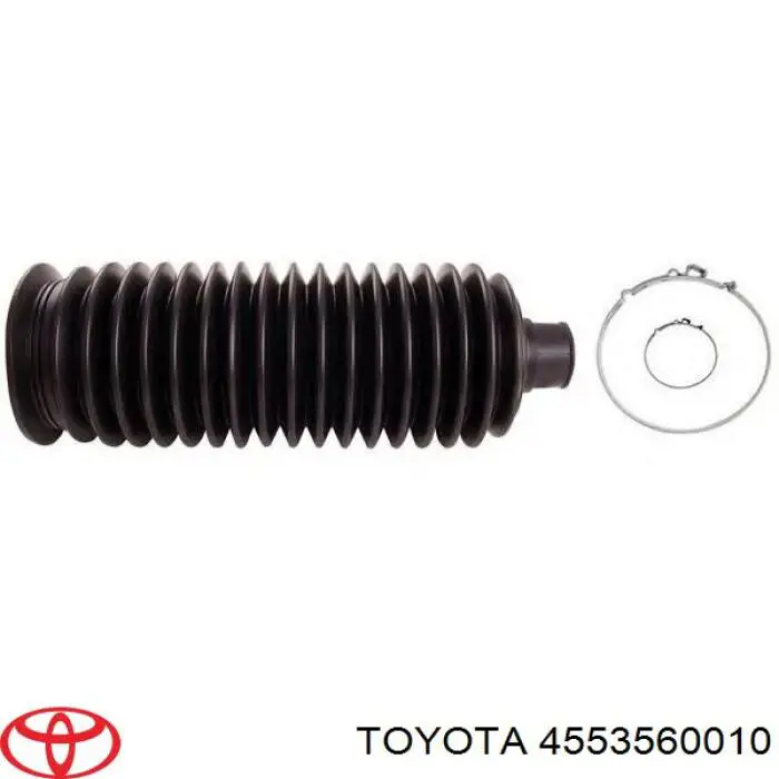 Osłona mechanizmu kierowniczego (maglownicy) Toyota 4553560010 cena, od 9,02 USD