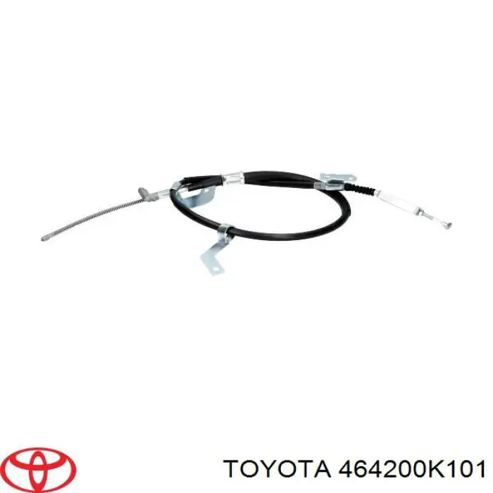 Linka hamulca ręcznego tylna prawa Toyota 464200K101 cena, od 31,66 USD