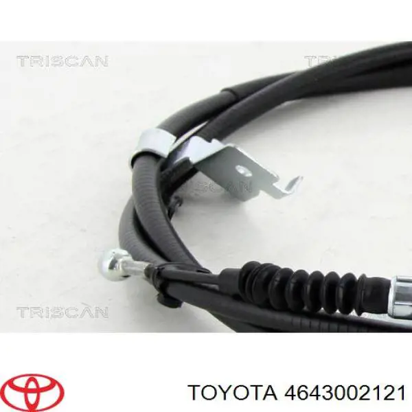4643002121 Toyota Linka hamulca ręcznego tylna lewa