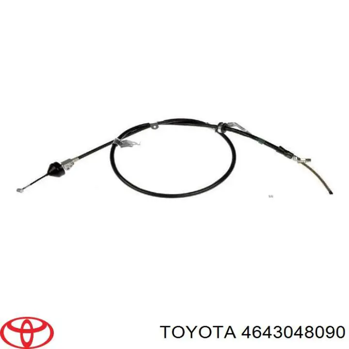 Linka hamulca ręcznego tylna lewa Toyota 4643048090 cena, od 61,81 USD