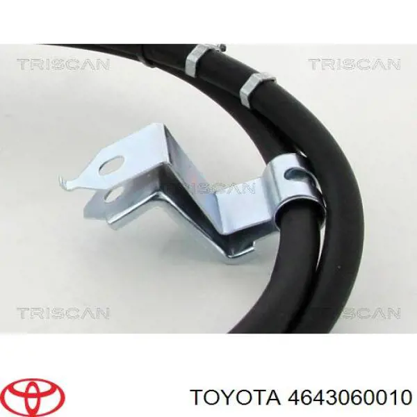 4643060010 Toyota Linka hamulca ręcznego tylna lewa