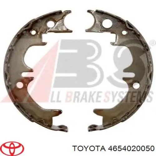 4659032010 Toyota klocki hamulca ręcznego