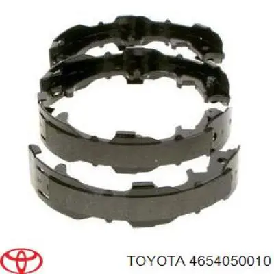 Klocki hamulca ręcznego 4654050010 Toyota