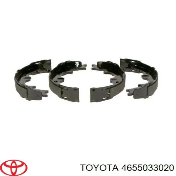 Klocki hamulca ręcznego Toyota 4655033020 cena, od 26,25 USD
