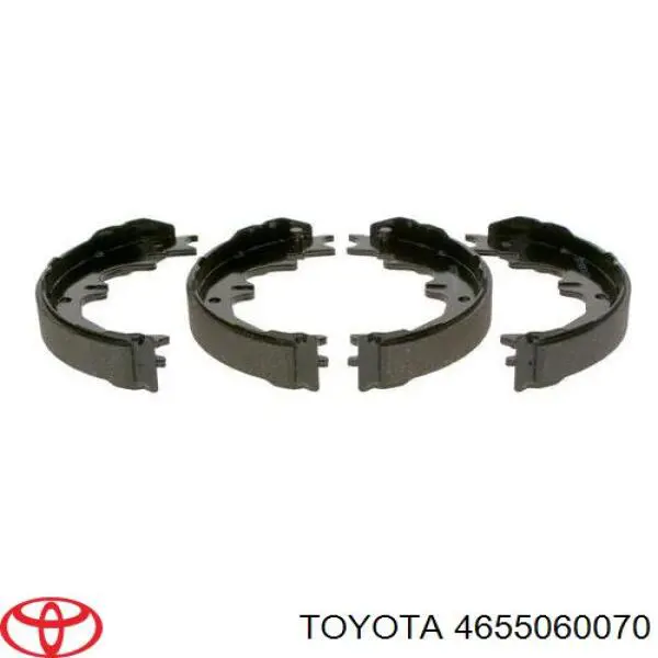Klocki hamulca ręcznego Toyota 4655060070 cena, od 34,25 USD