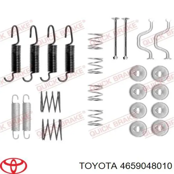 4659048010 Toyota Klocki hamulca ręcznego