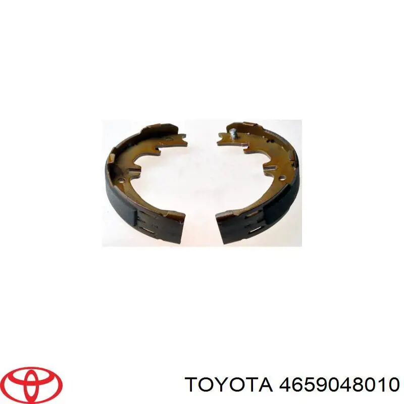 Klocki hamulca ręcznego Toyota 4659048010 cena, od 20,99 USD