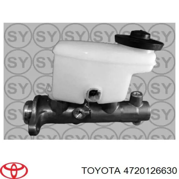 Do koszyka 4720126630 Toyota Główny cylinder hamulców