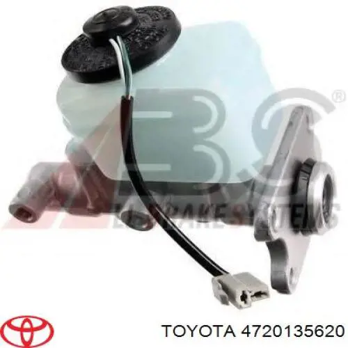 Główny cylinder hamulców Toyota 472013D040 cena, od 235,73 USD