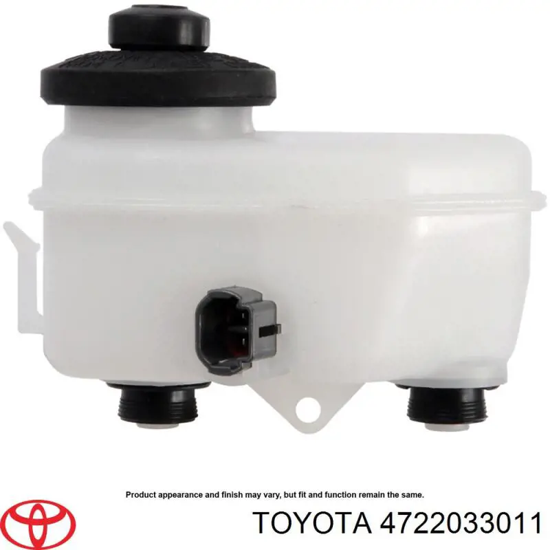 Do koszyka Zbiorniczek głównego cylindra hamulcowego (płynu hamulcowego) Toyota Camry III V10
