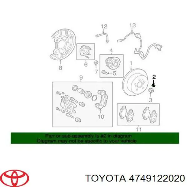 Uszczelka adaptera filtra oleju Toyota 4749122020 cena, od 3,74 USD