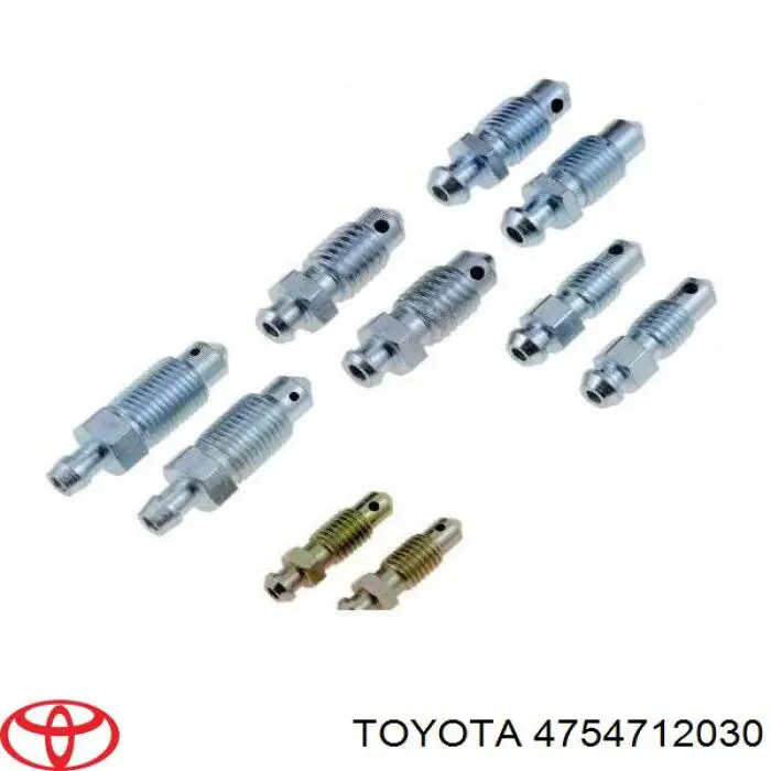 Odpowietrznik zacisku hamulcowego tylnego Toyota 4754712030 cena, od 5,94 USD