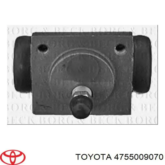Do koszyka 4755009070 Toyota Cylinder hamulcowy roboczy tylny
