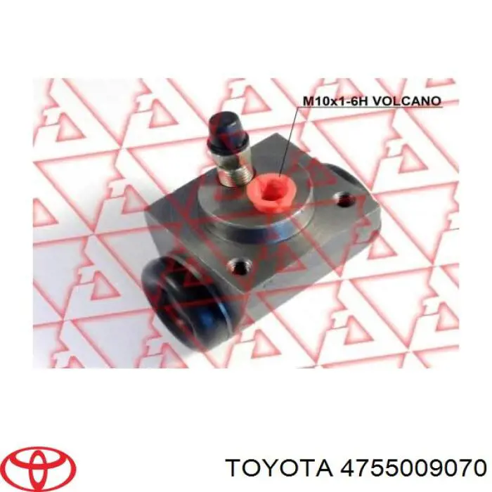Cylinder hamulcowy roboczy tylny Toyota 4755009070 cena, od 22,60 USD