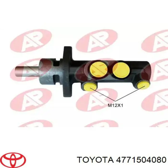 4771504080 Toyota Prowadnica zacisku przedniego górna
