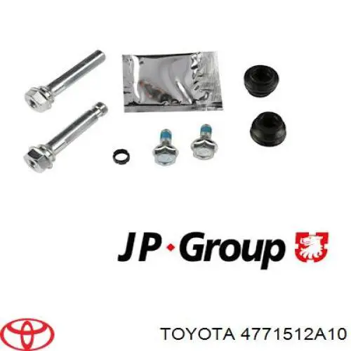 Prowadnica zacisku przedniego dolna 4861951010 JP Group