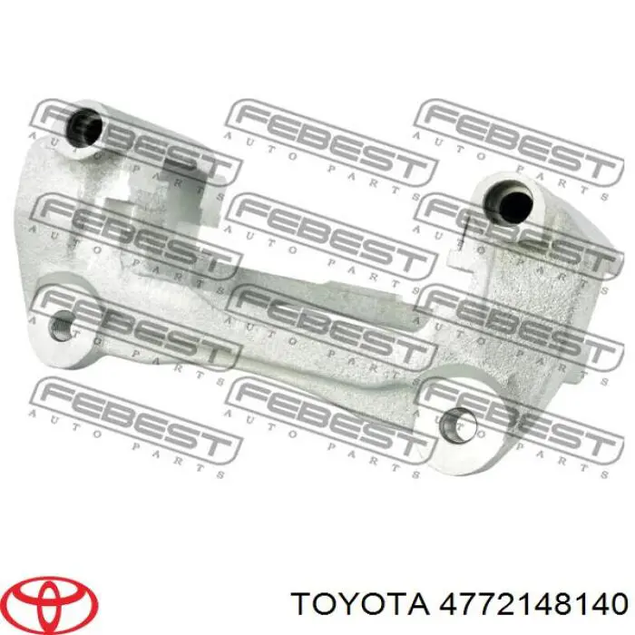 Jarzmo zacisku hamulcowego przedniego Toyota 4772148140 cena, od 39,59 USD