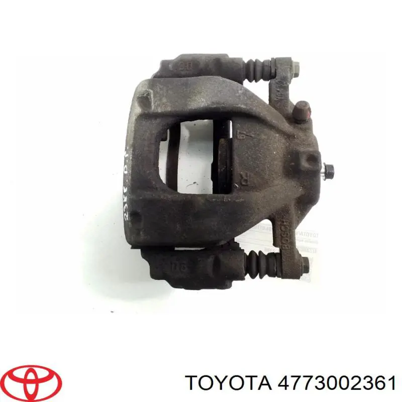 4773002361 Toyota zacisk hamulcowy przedni prawy